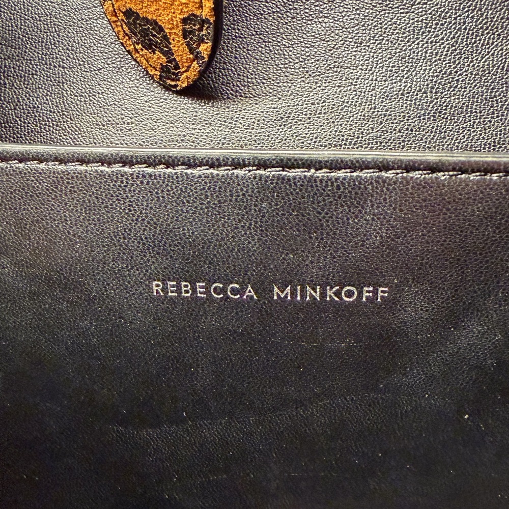 Rebecca Minkoff Leopard Print Tote - Brown and Black - Picture 12 of 12